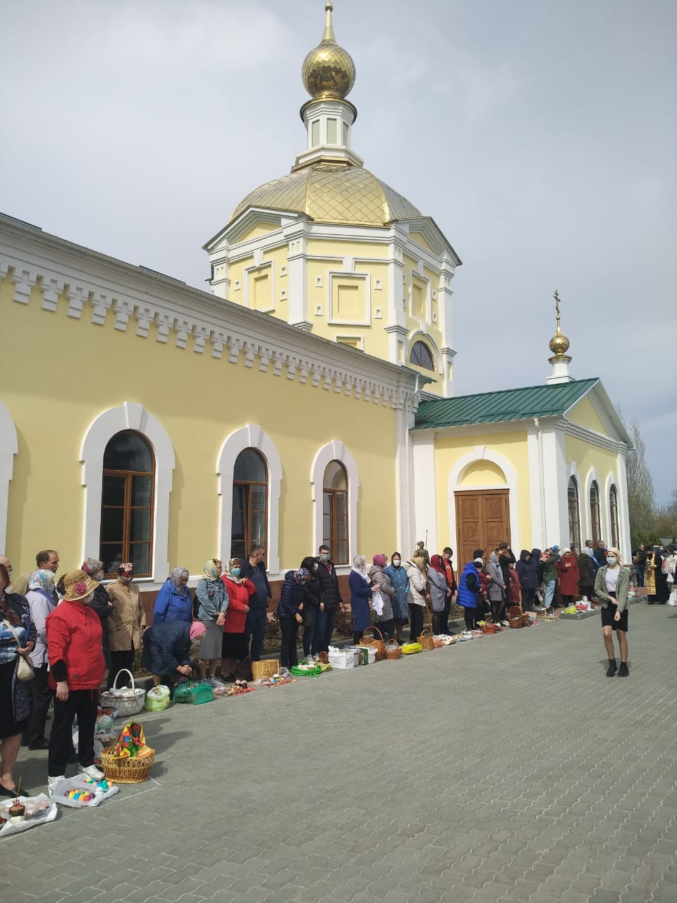 Освещение куличей