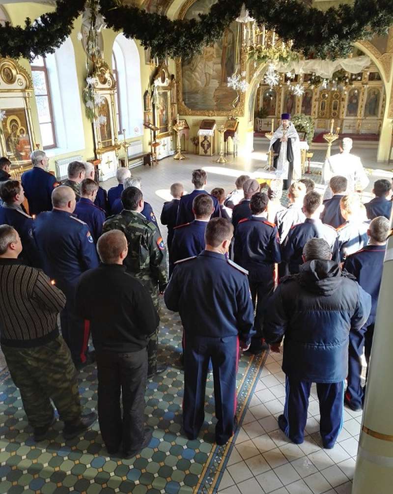 В Никольском кафедральном соборе была совершена панихида по убиенным в годы советских репрессий казакам