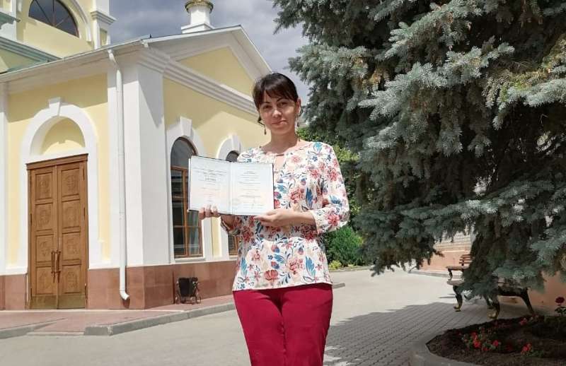 Марина Григорьева, один из авторов проекта «Я — мама?!», завершила обучение по курсу дополнительного профессионального образования