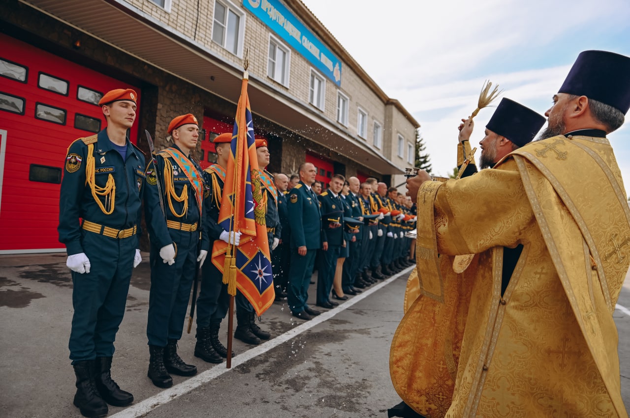35 лет от основания Пожарно-спасательной части в Камышине