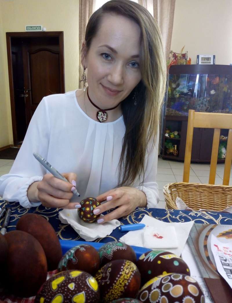 Люди Никольского кафедрального собора: художник Евгения Андреева