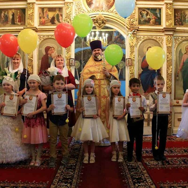 В Школе будущих первоклассников при Никольском кафедральном соборе состоялся выпускной