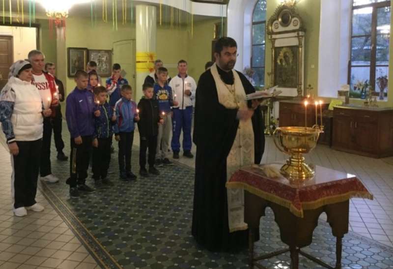 Никольский собор посетила сборная Волгоградской области по тхэквондо