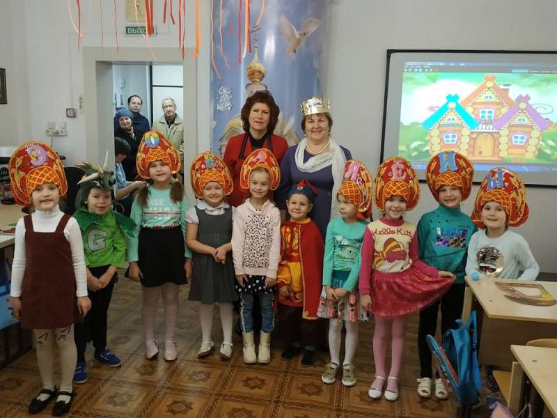 В Школе будущих первоклассников состоялось занятие-спектакль