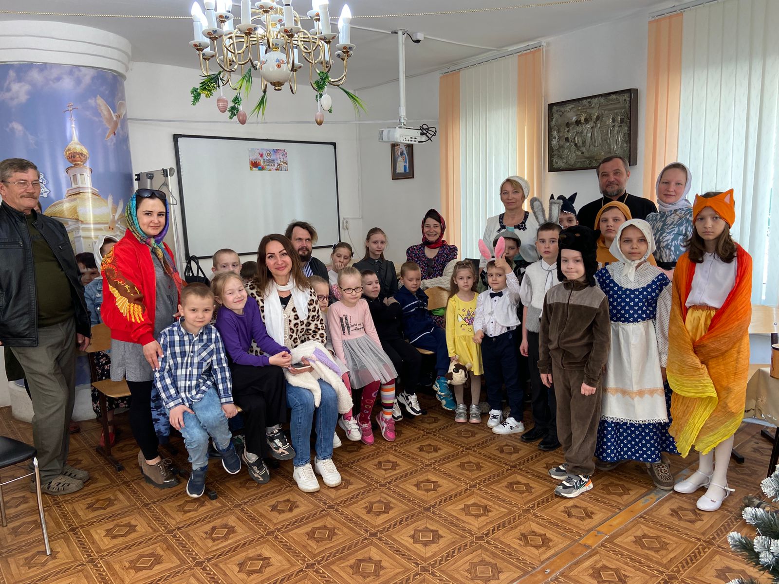 Светлое Христово Воскресение в Воскресной школе Никольского кафедрального Собора.