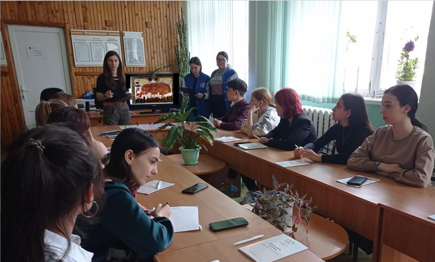 Участники центра «Преображение» узнали о христианском подвиге Севастийских мучеников.