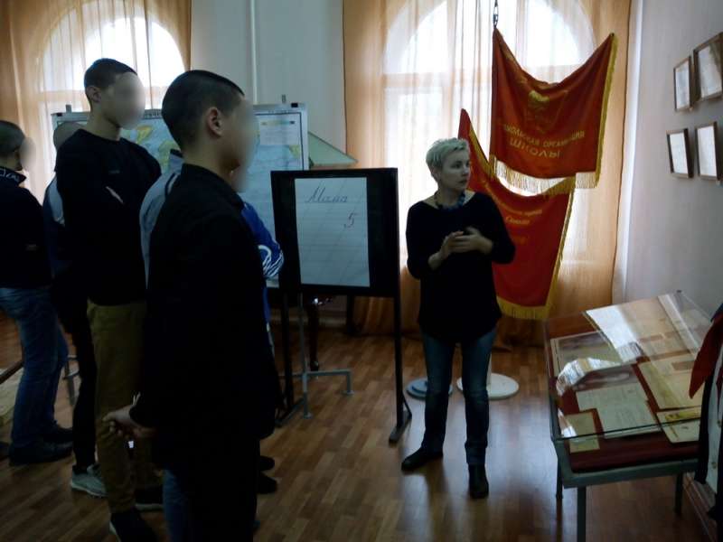 Воспитанники колонии для несовершеннолетних побывали на экскурсии в историко-краеведческом музее Камышина