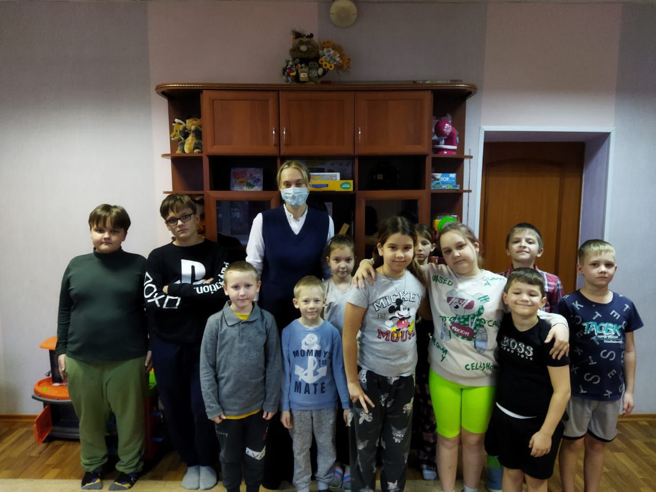 Сегодня 11 декабря прошло очередное занятие в ГКСУ СО "Камышинский реабилитационный центр для несовершеннолетних"